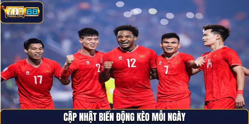 Cập nhật thông tin biến động kèo chấp